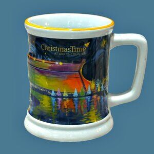 Ark Encounter Answers In Genesis Christmastime 3D Coffee Mug 12oz Holiday NEW